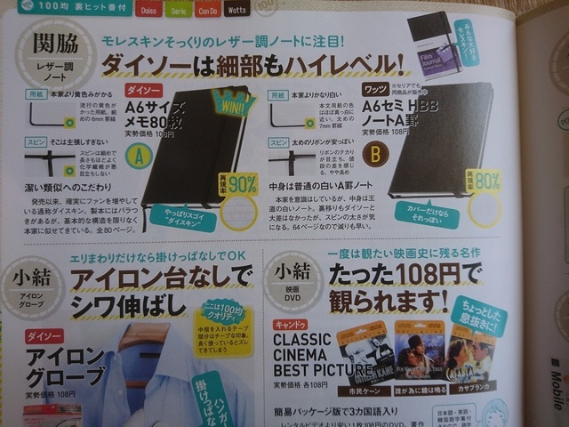 １００均のモレスキン.JPG